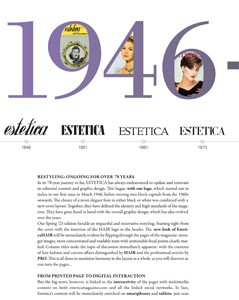 History of Estetica Magazine