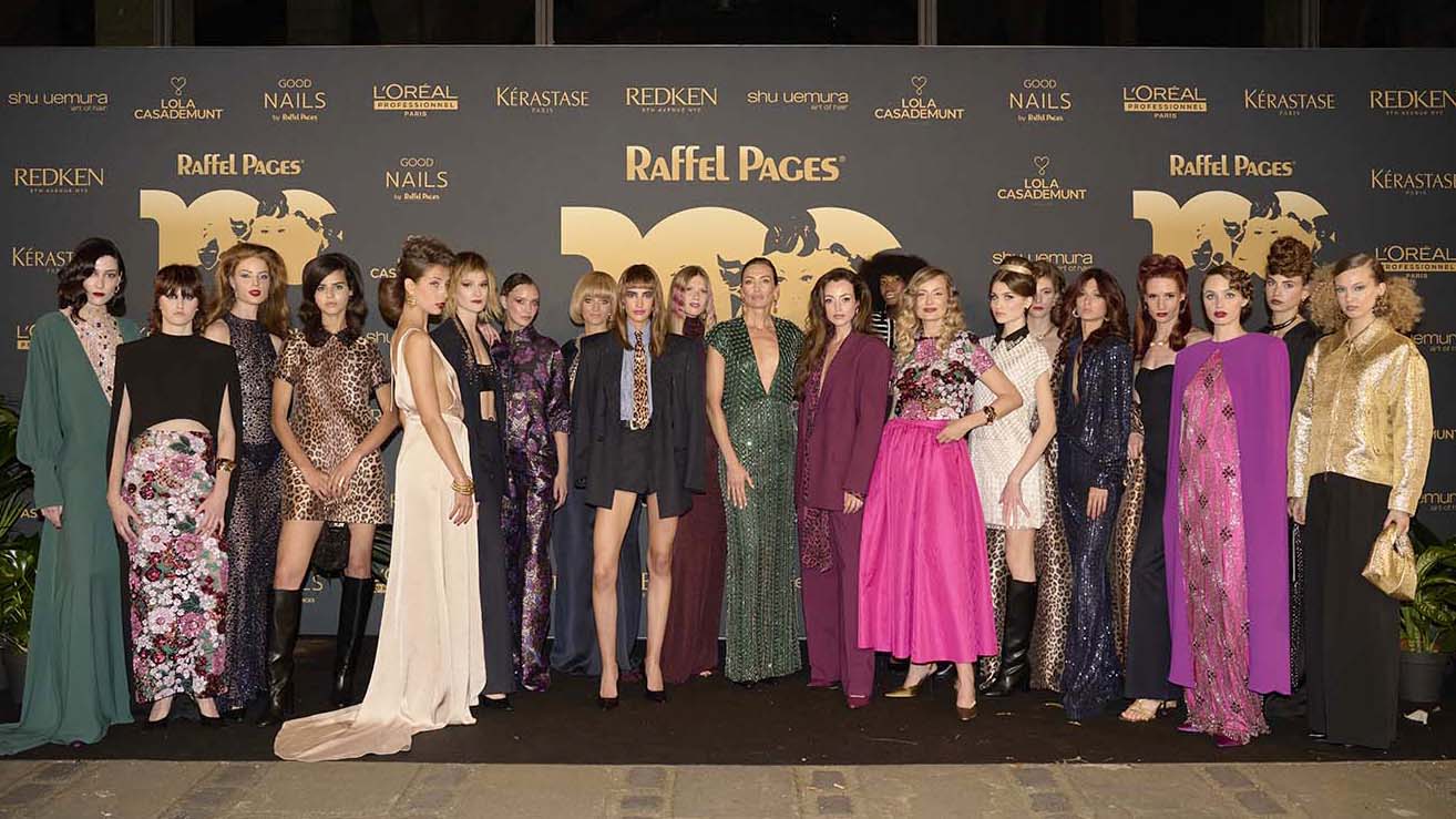 Celebrating Raffel Pages’ anniversary, a memorable night marked their 100th year as leaders within the hairdressing industry